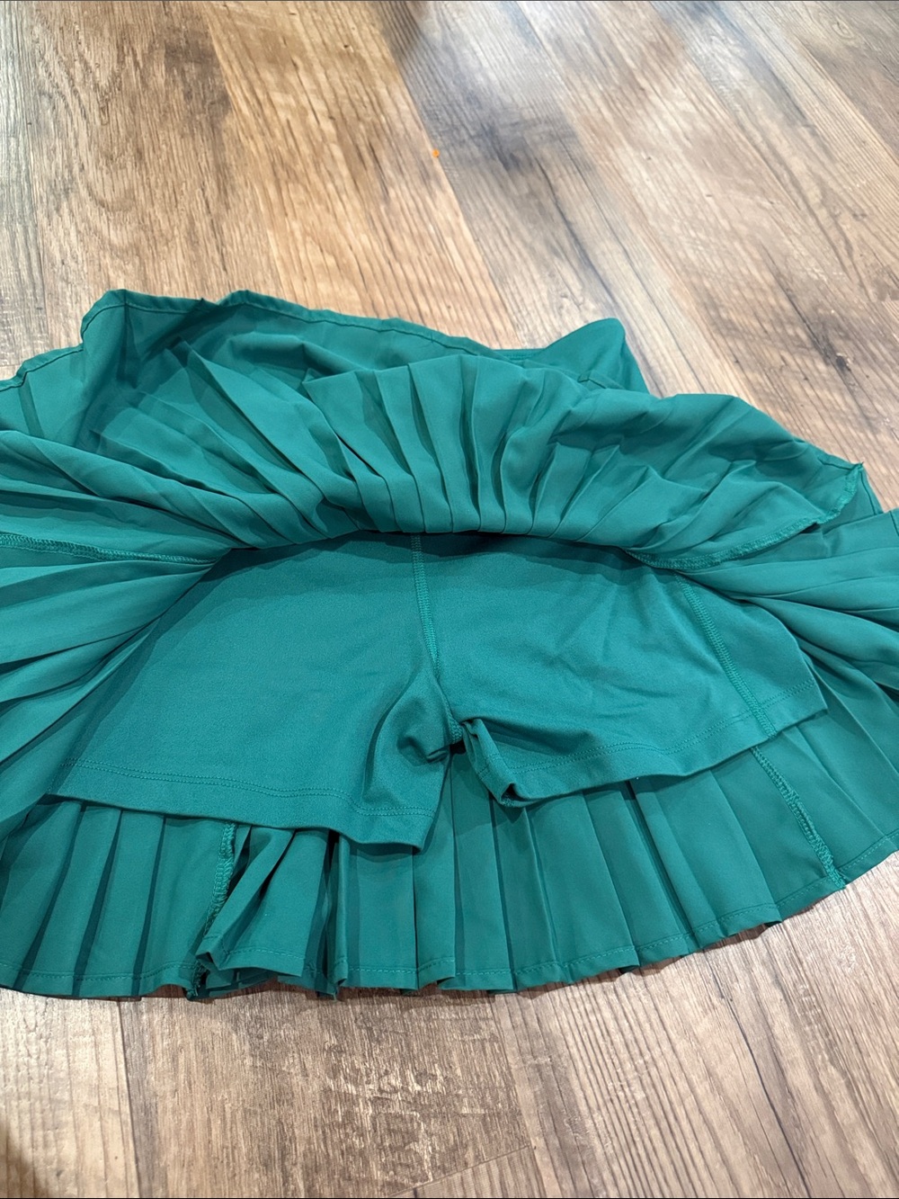 NWT All in Motion Women’s Pleated Dark Green Skort size Small - Picture 4 of 6